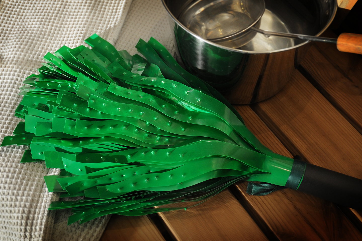 Saunavihta Pinetta Relax vihreä