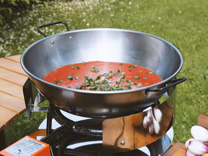 Wok-pannu Muurikka teräs 40cm