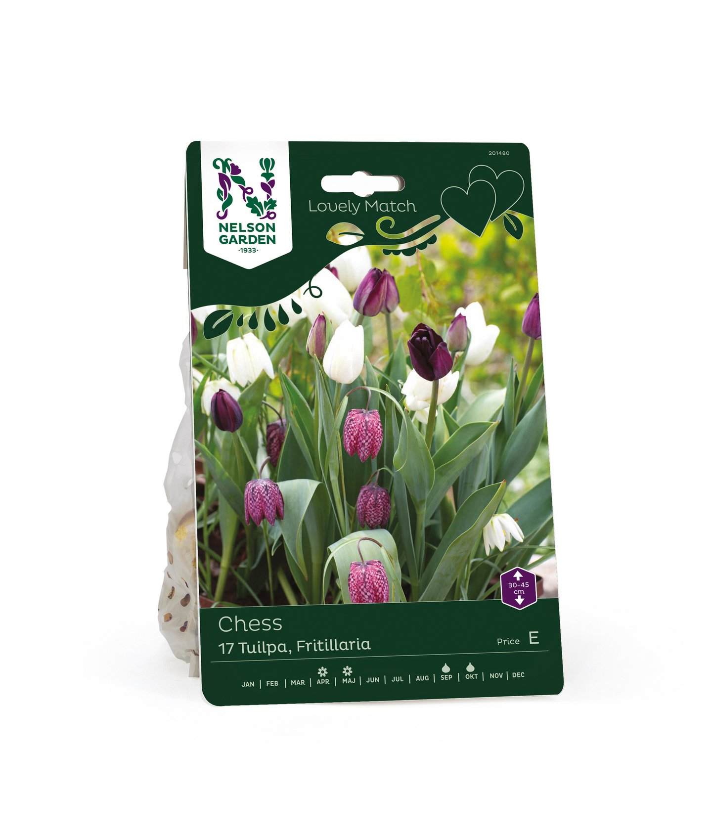 Sipulisekoitus Tulpa Fritillaria Lm Chess Nelson Garden 17kpl