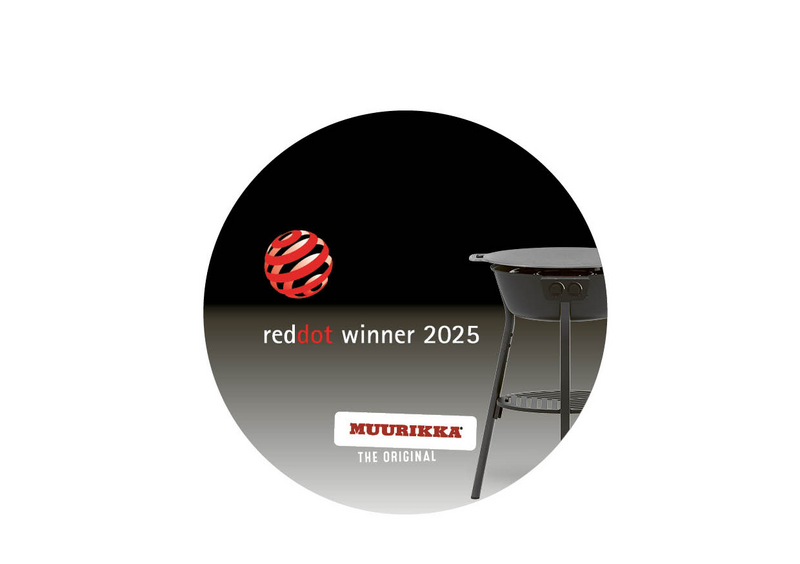 STEKHÄLLSSET GASOL SVART 58LL MUURIKKA