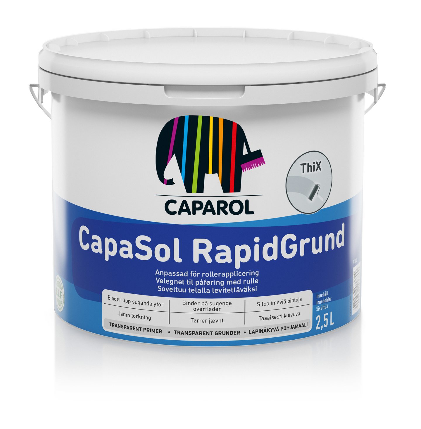CAPASOL CAPAROL RAPIDGRUND  2,5L, PRIMER