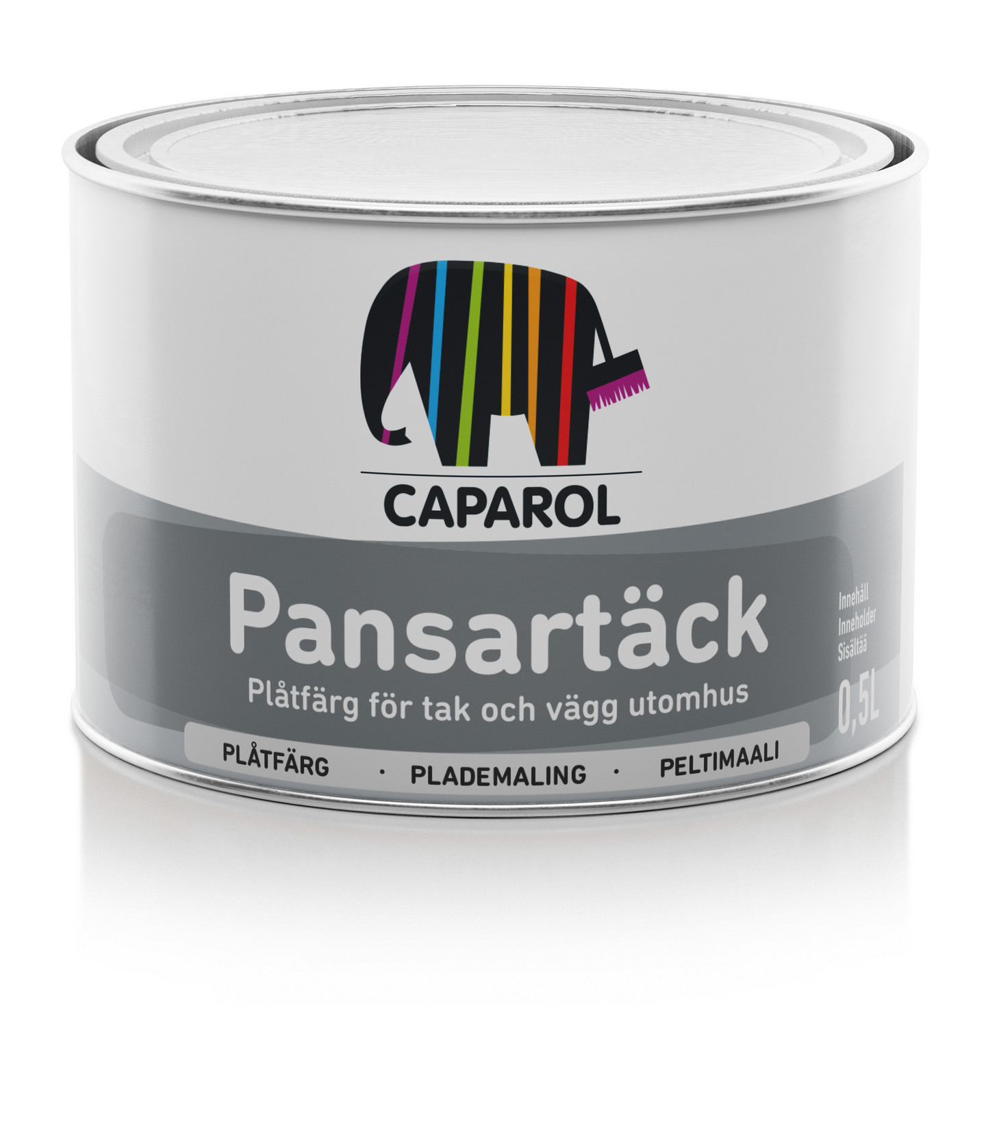 PANSARTÄCK BAS B 0,45L PLÅTFÄRG CAPAROL