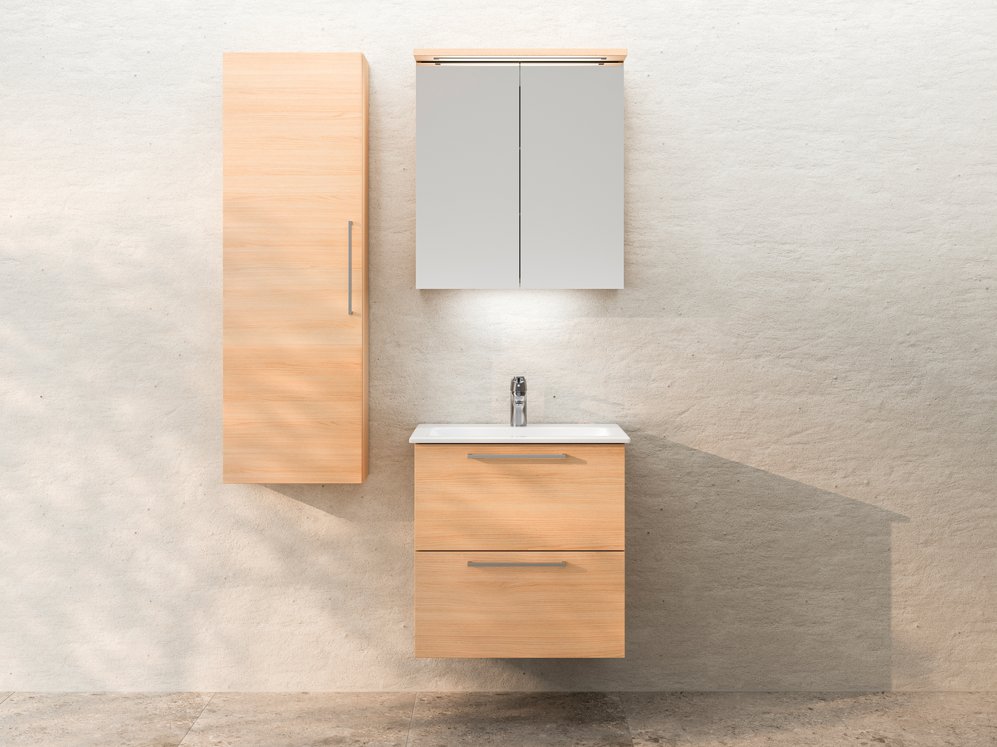 Peilikaappi Temal Highlight 3 ovea oikea pistorasia oikealla