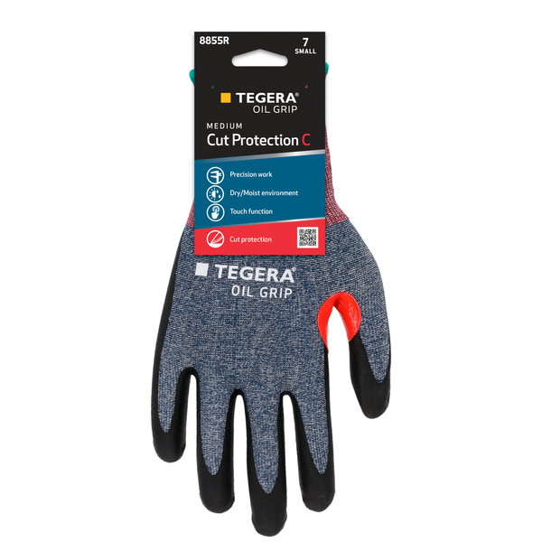Viiltosuojakäsineet Tegera Oil Grip 8855R