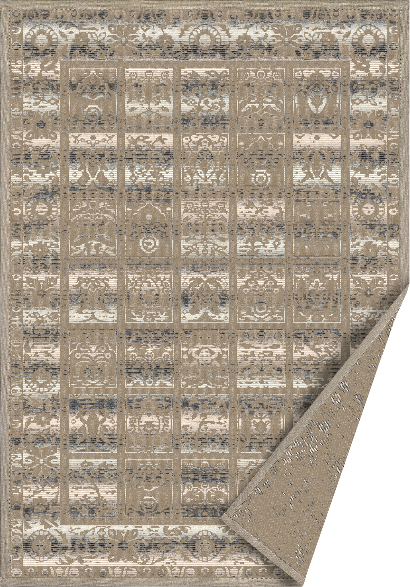 Sisustusmatto Kulkuri khaki 160x230 cm