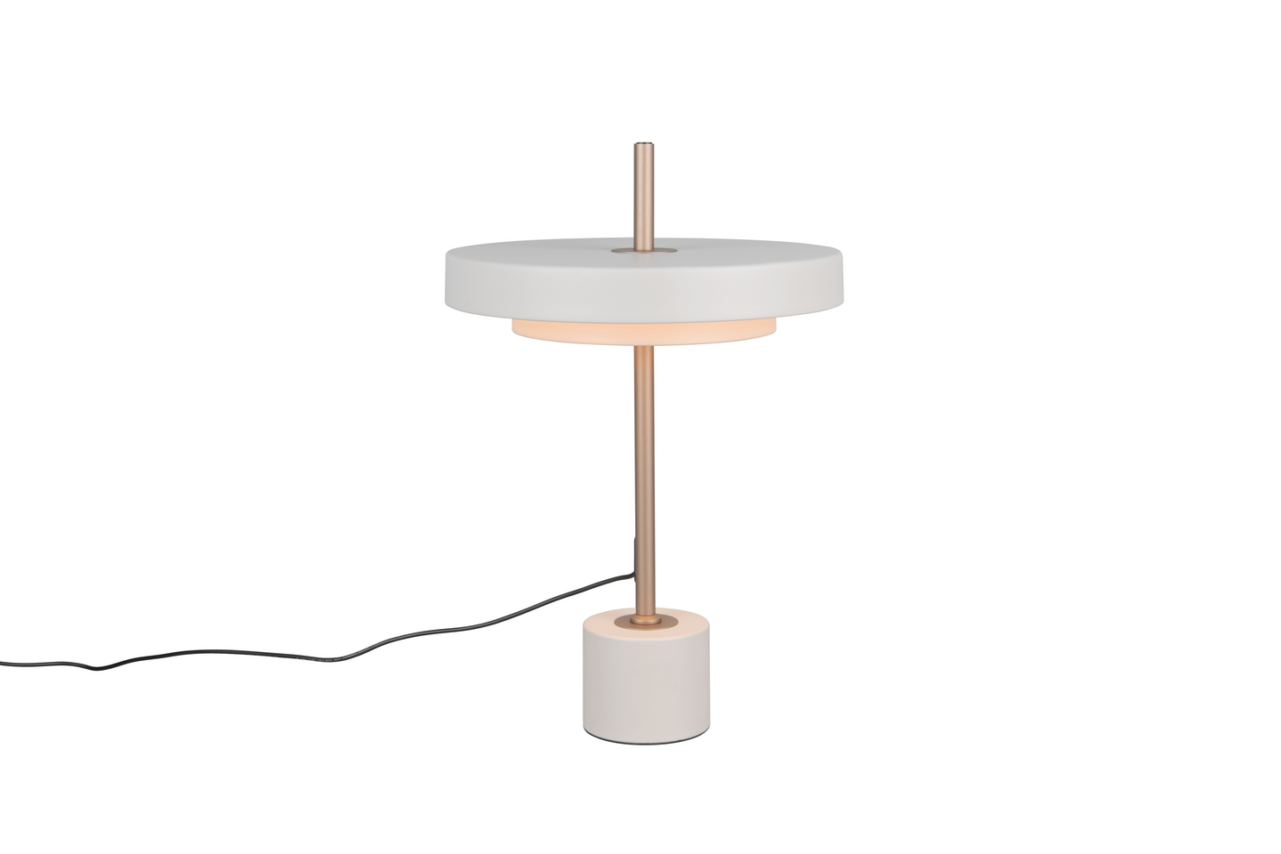 Pöytävalaisin TRIO Keaton led 12W 1400lm lämmin harmaa