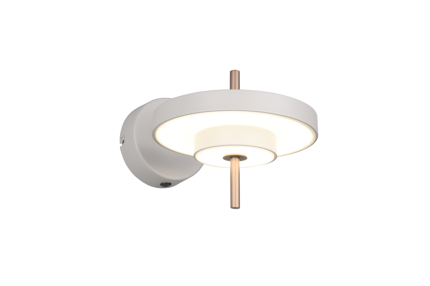 Seinävalaisin TRIO Keaton led 10W 1200lm lämmin harmaa