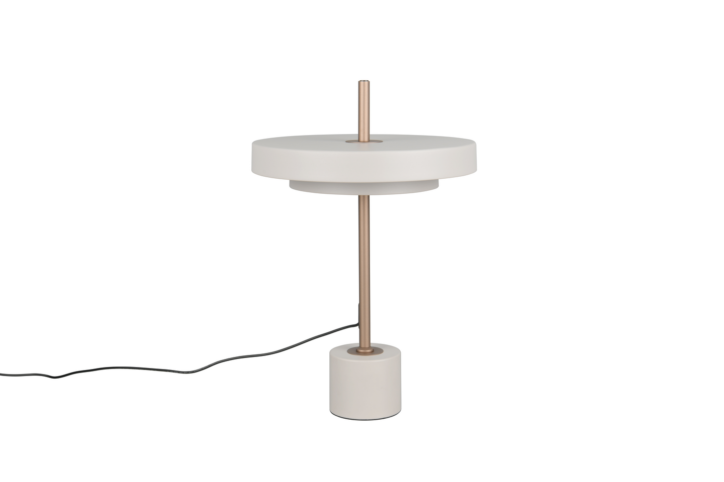 Pöytävalaisin TRIO Keaton led 12W 1400lm lämmin harmaa