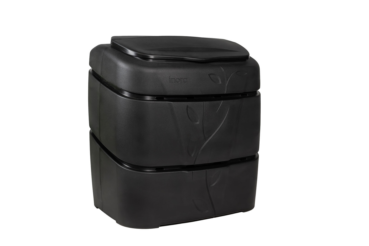 Jälkikompostori Inora 700 l Musta