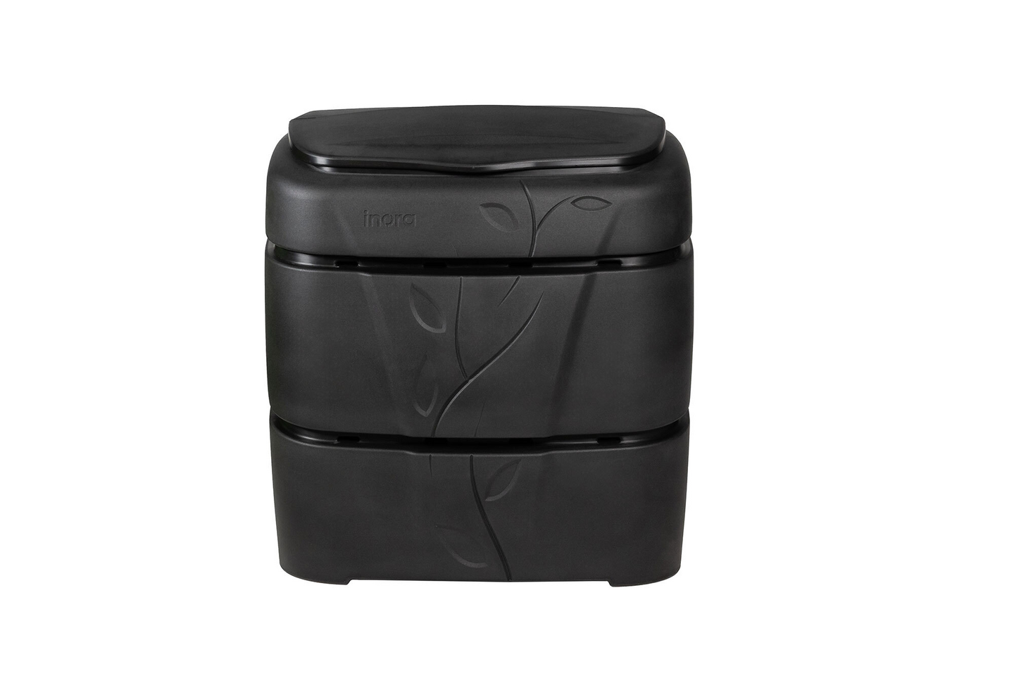 Jälkikompostori Inora 700 l Musta