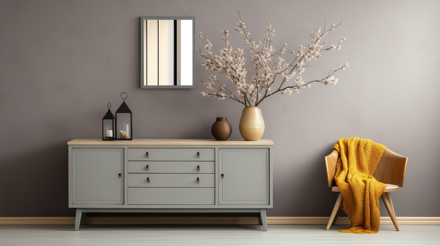 Peili M&M Nadine 34x45cm harmaa