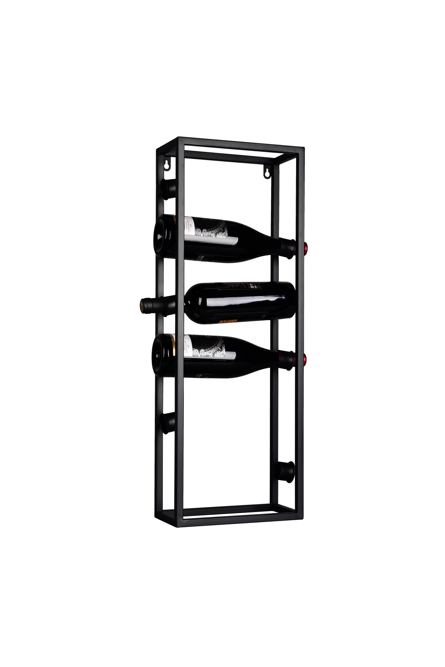 Viinipulloteline M&M Anna 25x70cm musta