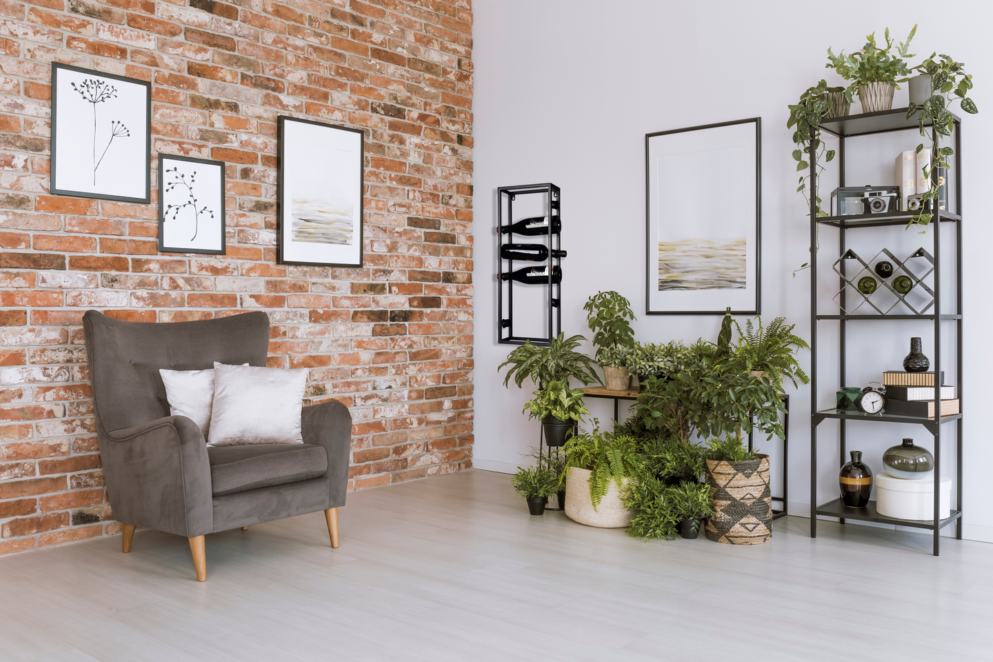 Viinipulloteline M&M Anna 25x70cm musta