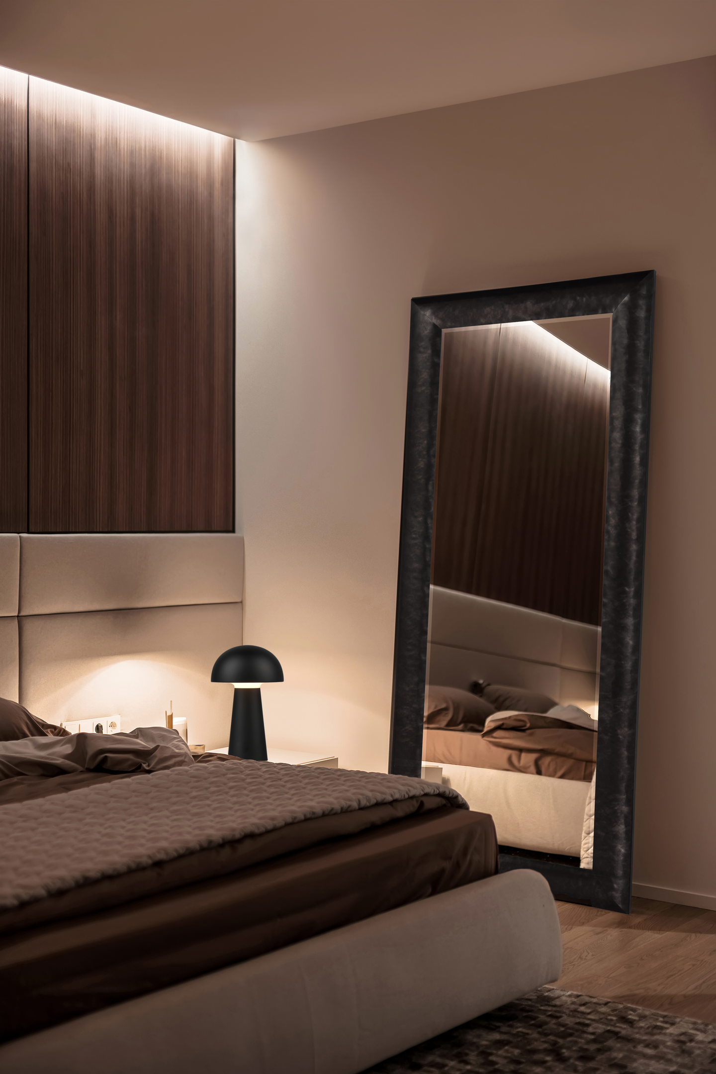 Peili M&M Elli 90x190cm musta