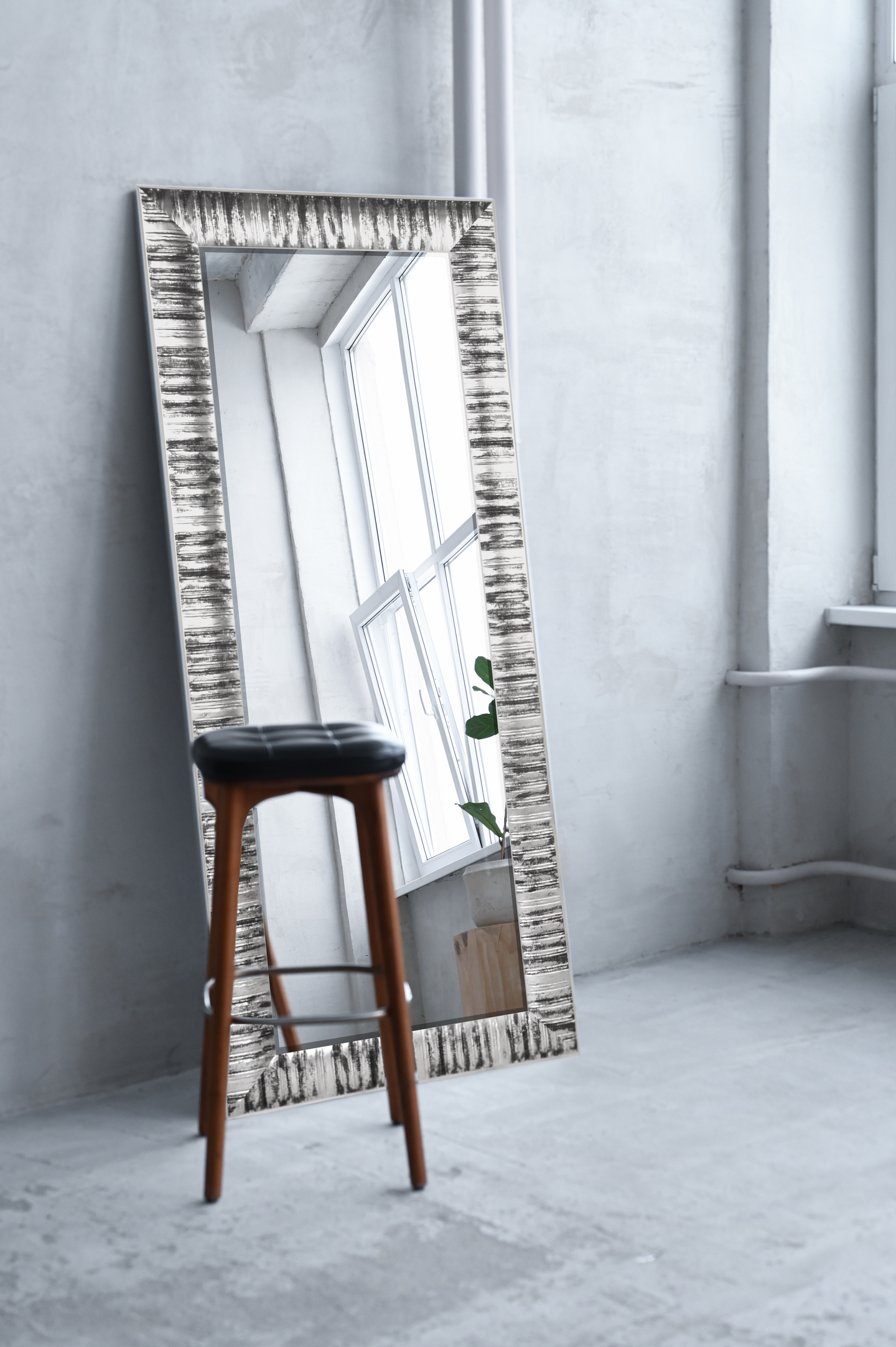 Peili M&M Nadja 90x190cm hopea