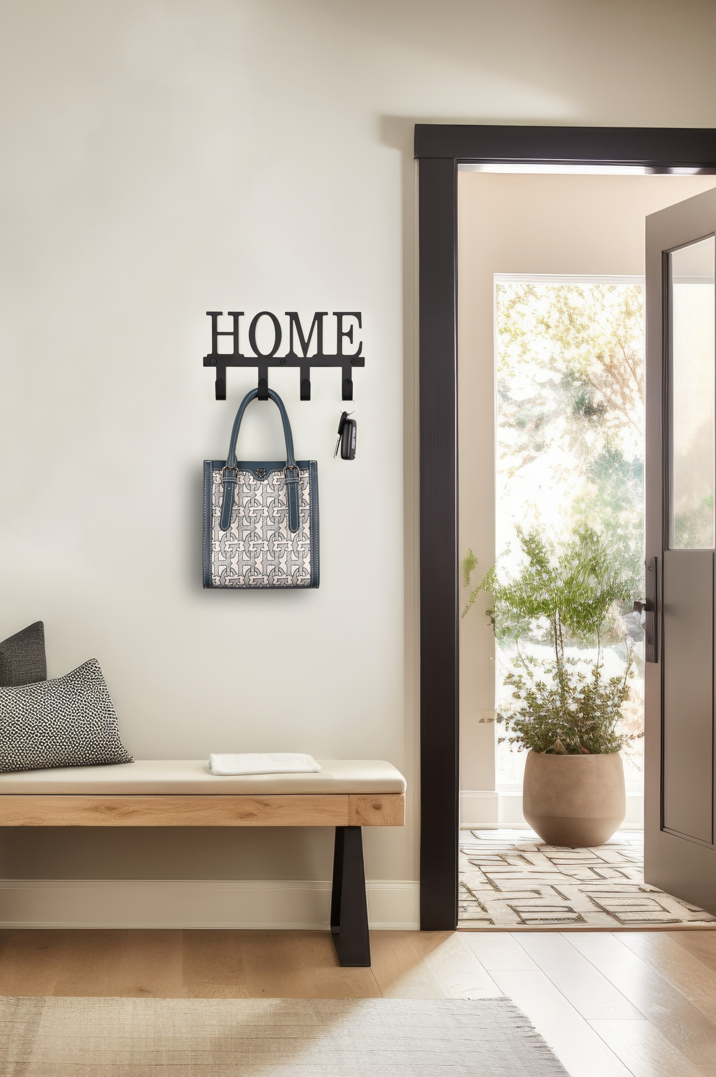 Naulakko M&M Nicole Home musta