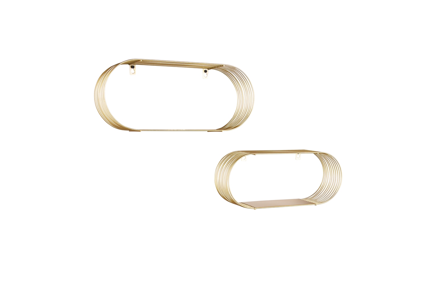 Seinähyllysetti M&M Jessica 2-pack kulta