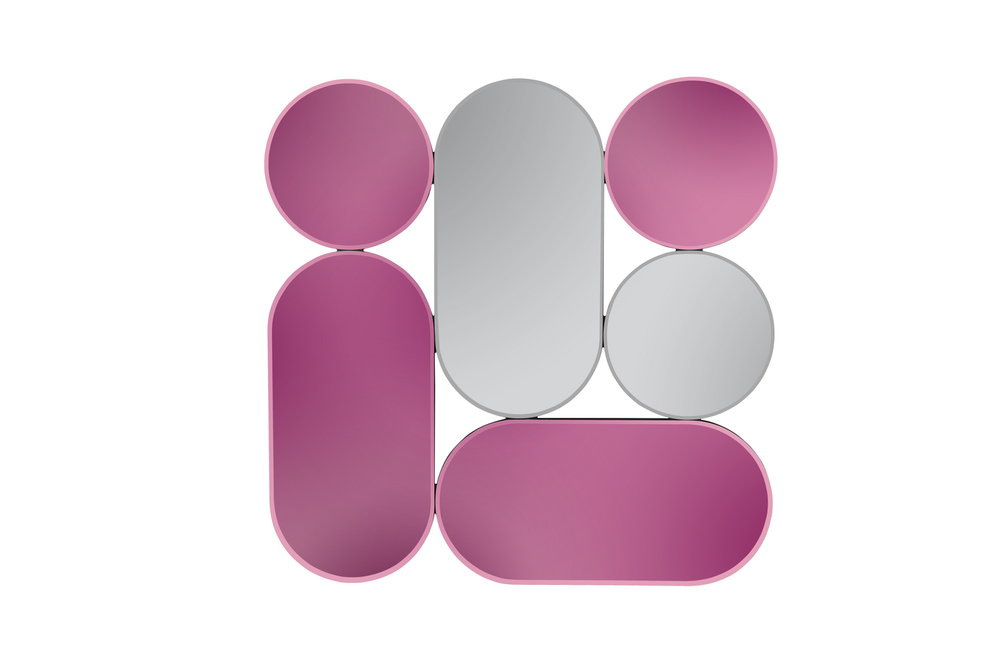 Peili M&M Shiny 90x90cm moniväri