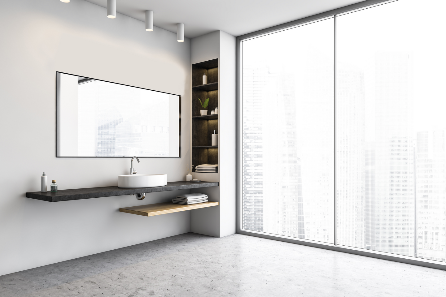 Peili M&M Julia 70x170cm musta