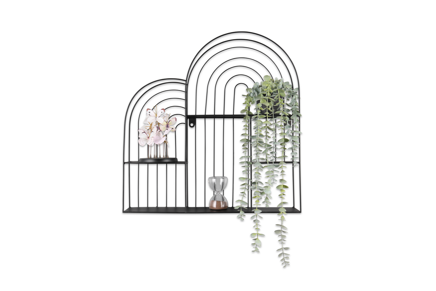 Seinähylly M&M Ivy musta