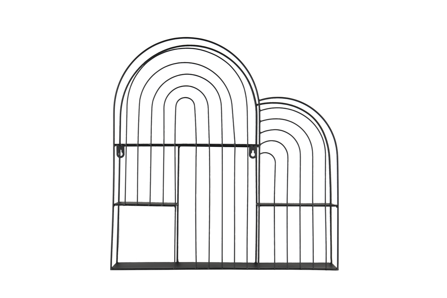 Seinähylly M&M Ivy musta