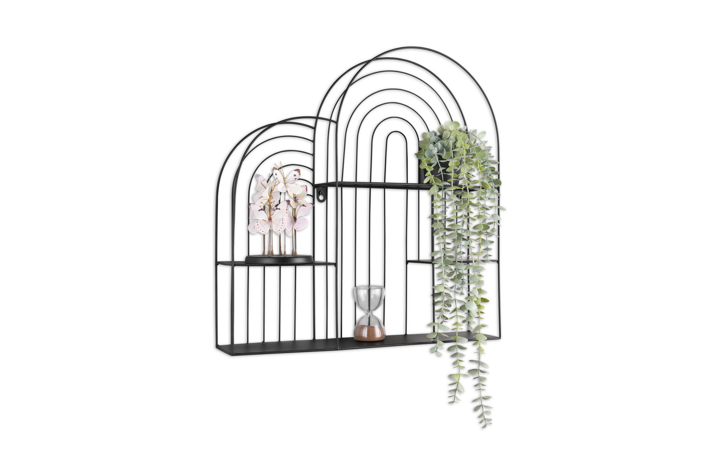 Seinähylly M&M Ivy musta