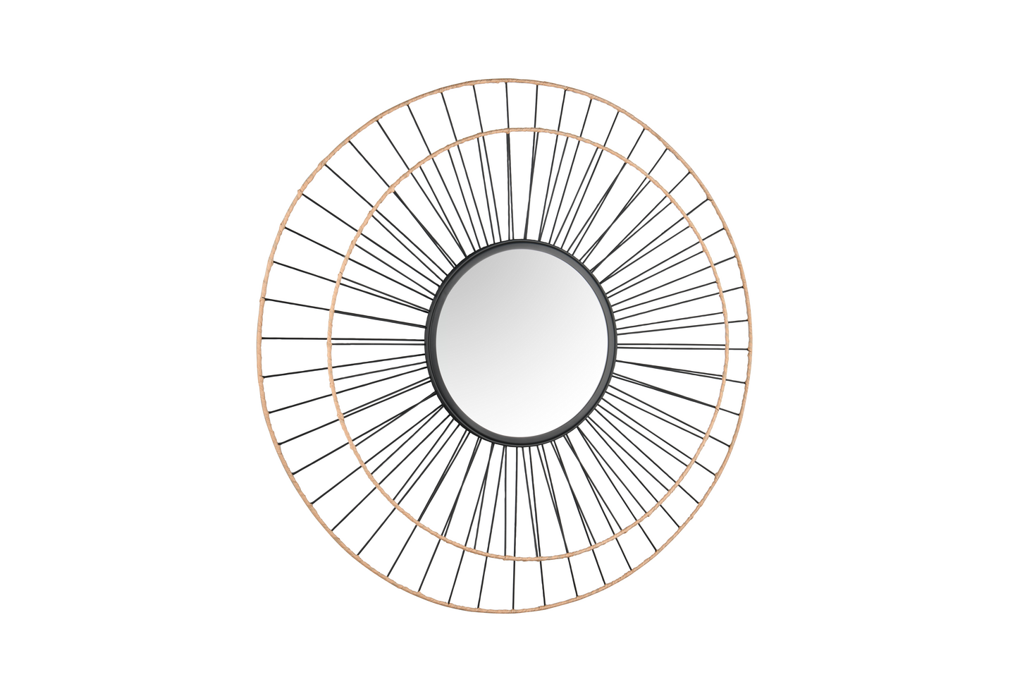 Peili M&M Kerstin 80cm rottinki/musta