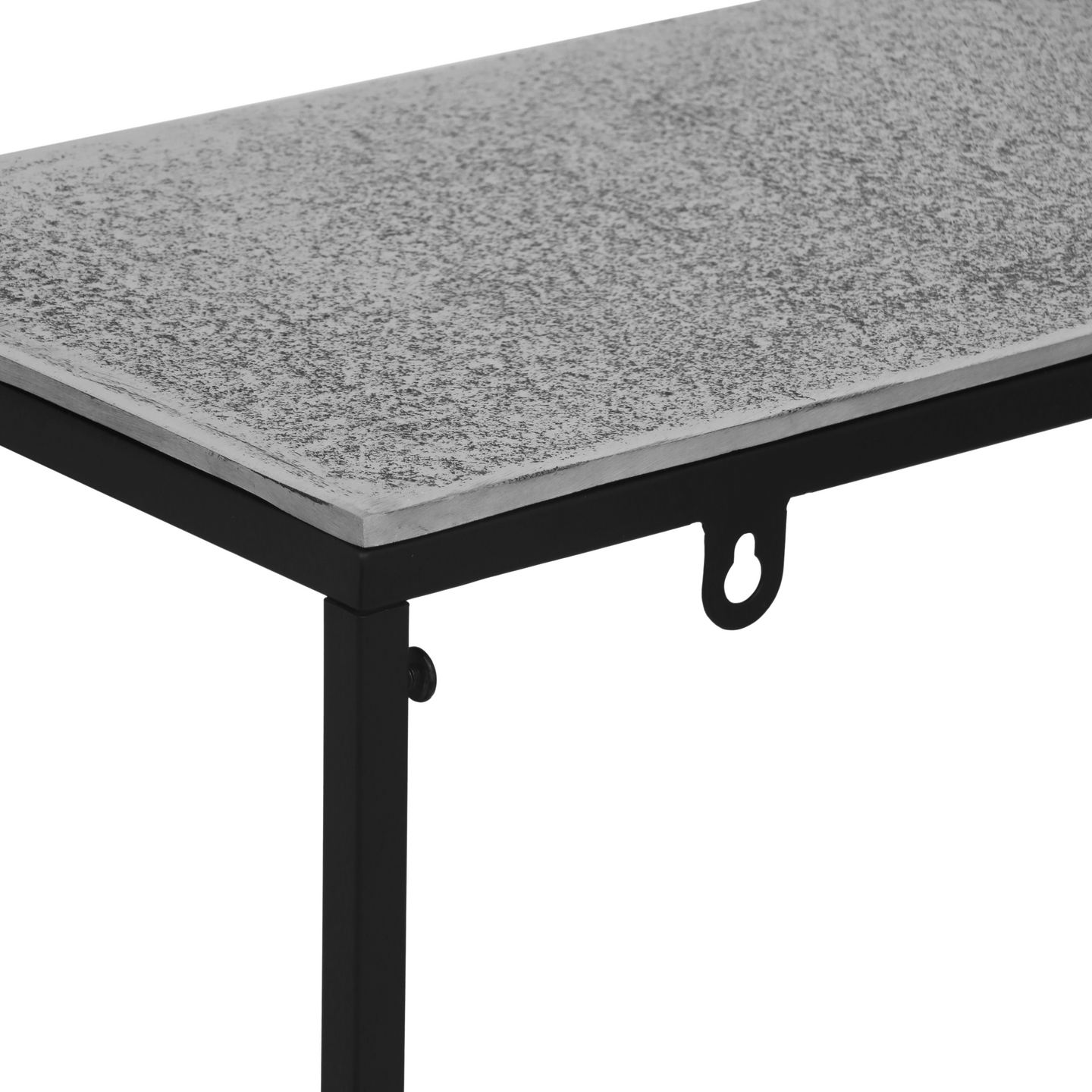 Sivupöytä M&M Anisha hopea/musta