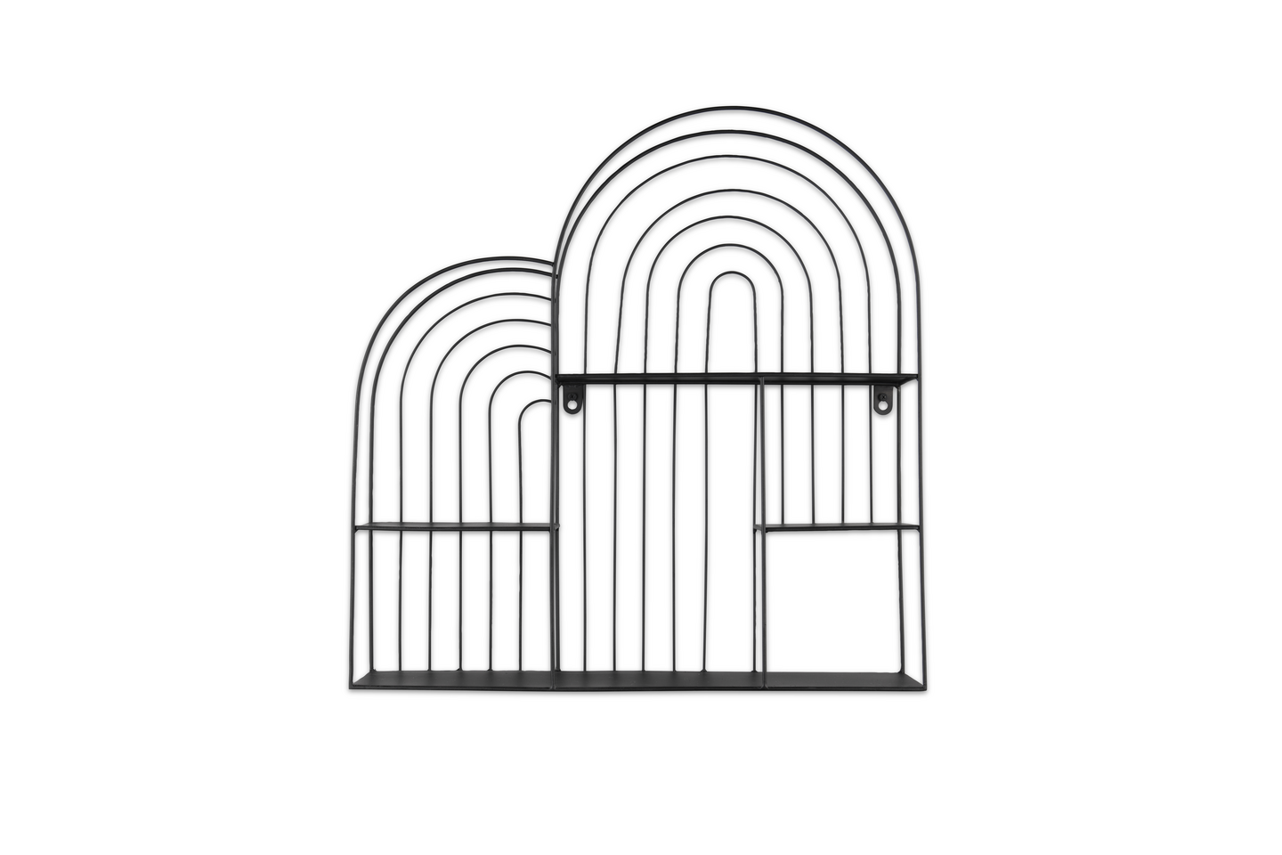 Seinähylly M&M Ivy musta