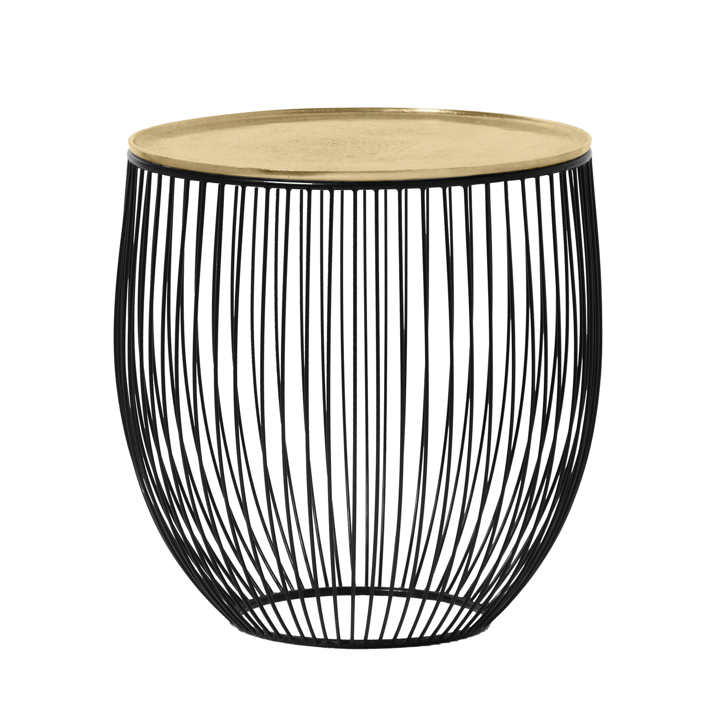 Sivupöytä M&M Rinara 43x42cm kulta/musta