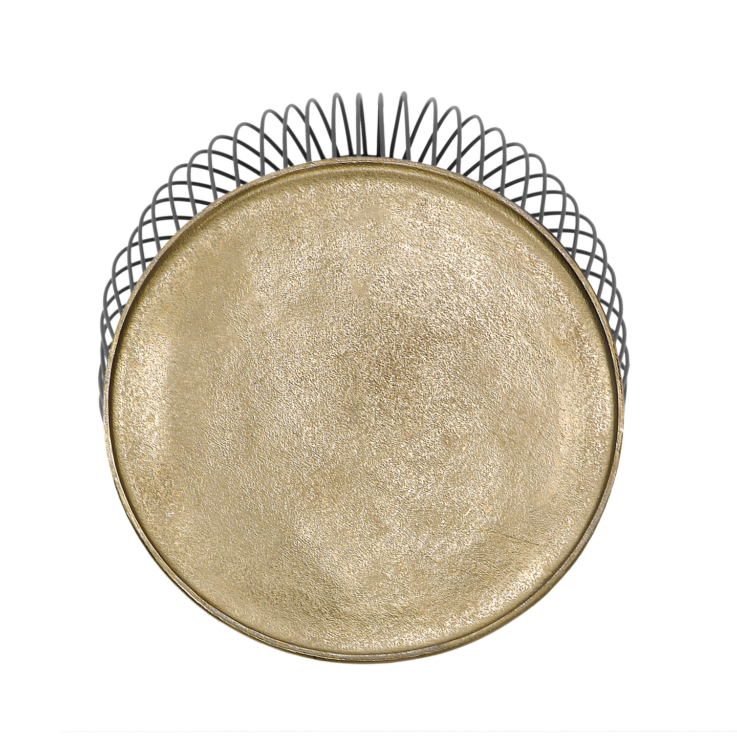 Sivupöytä M&M Rinara 43x42cm kulta/musta