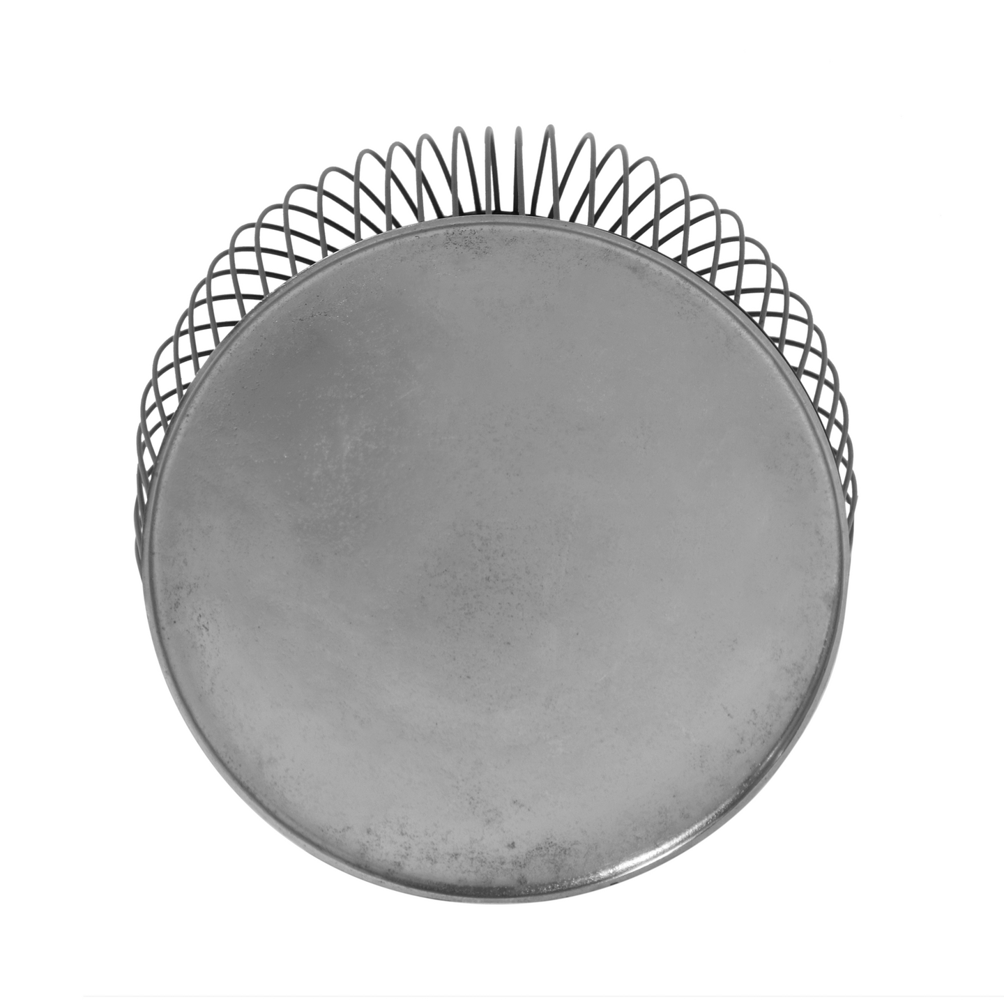 Sivupöytä M&M Rinara 43x42cm hopea/musta