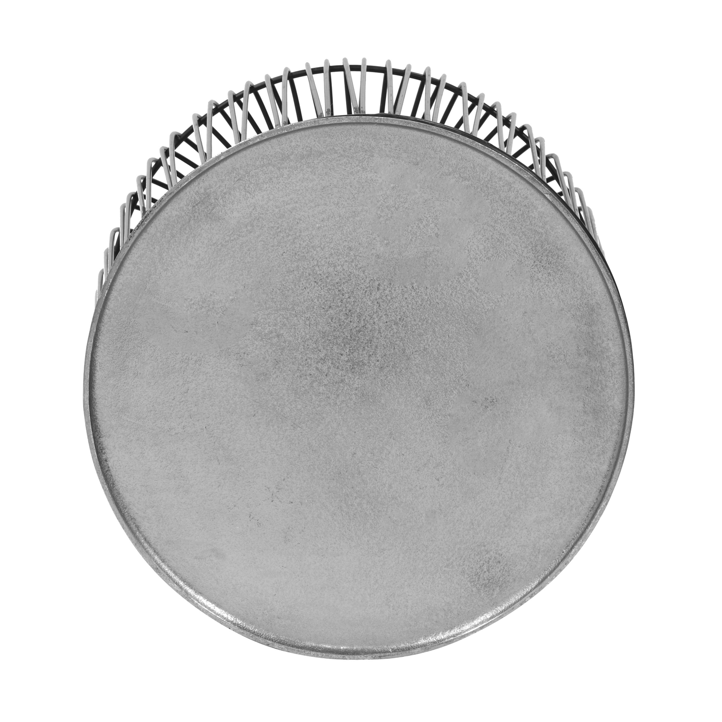 Sivupöytä M&M Rinara 41x46cm hopea/musta