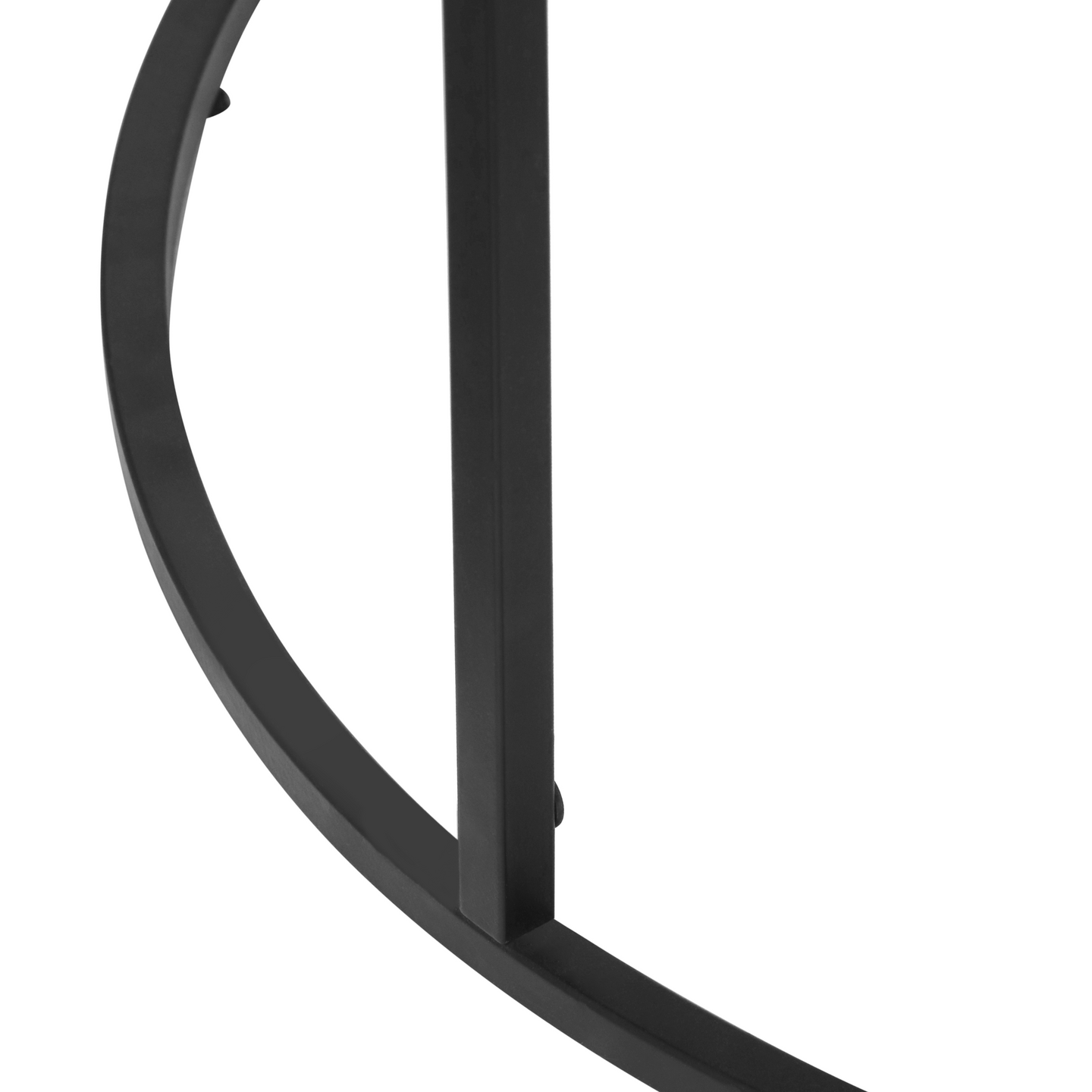 Sivupöytä M&M Padma 60x46cm kulta/musta