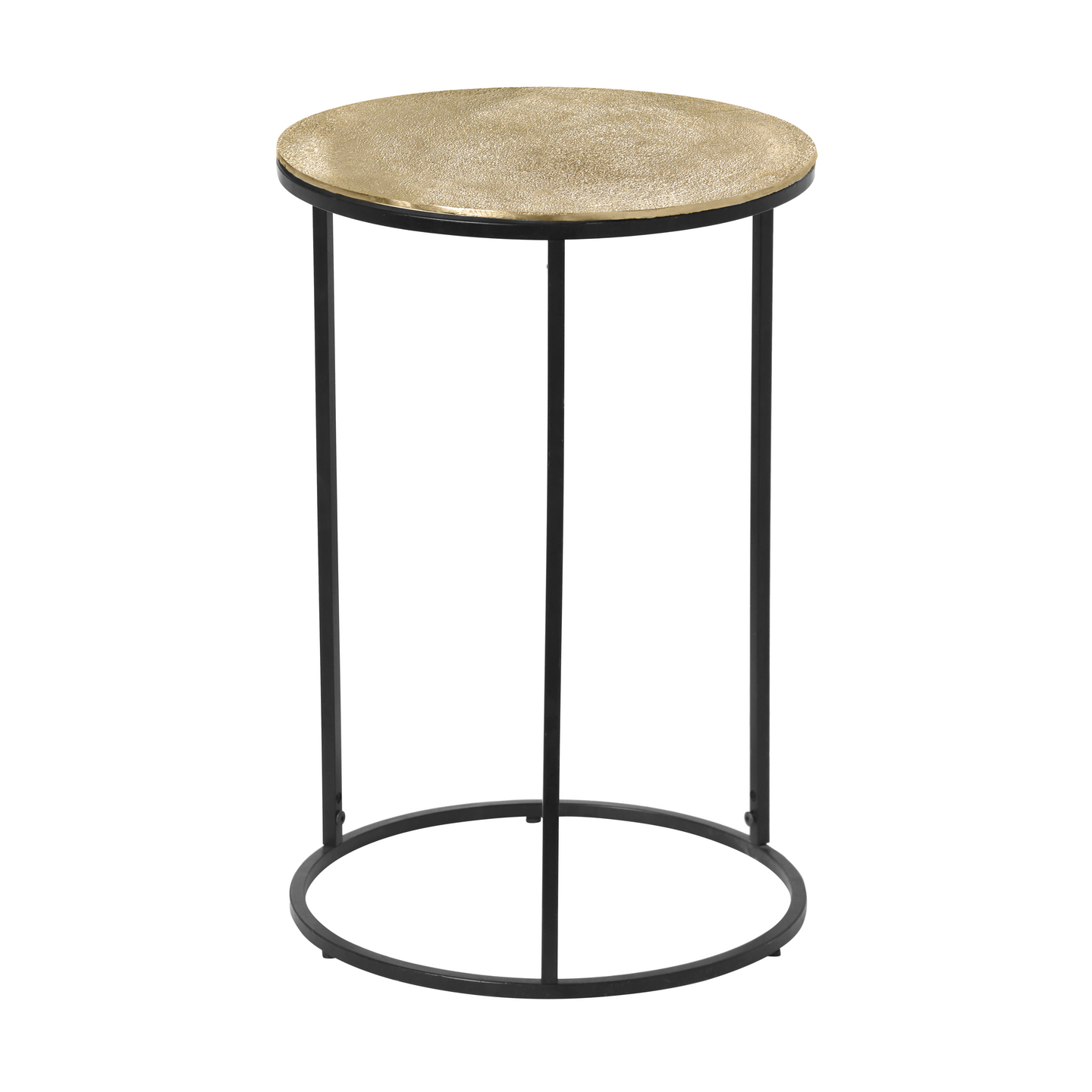 Sivupöytä M&M Padma 41x61cm kulta/musta