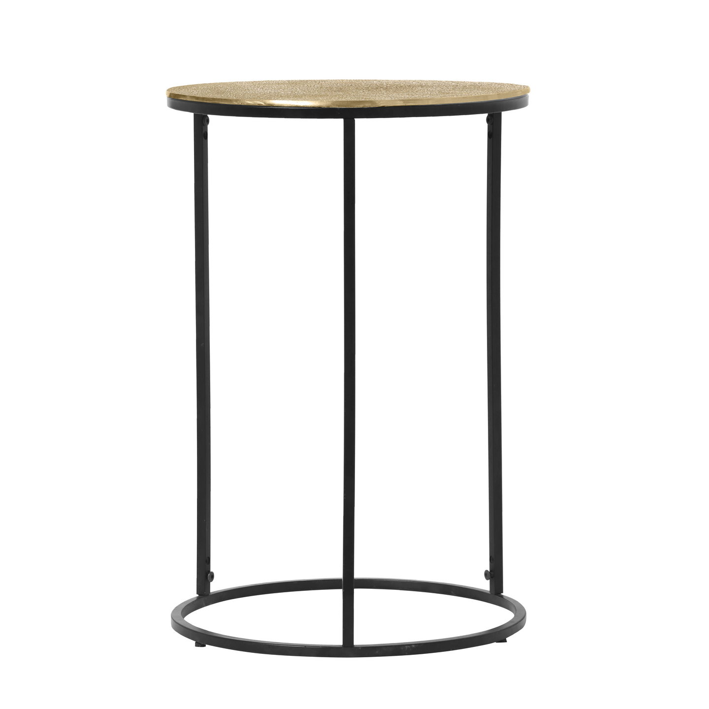 Sivupöytä M&M Padma 41x61cm kulta/musta