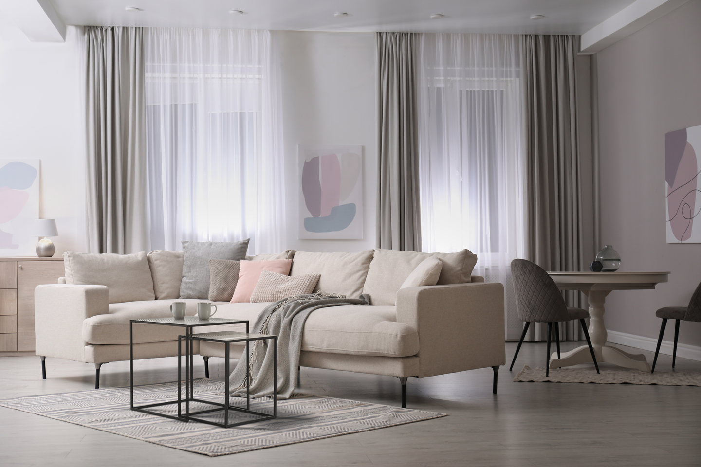 Pöytäsetti M&M Shanti hopea