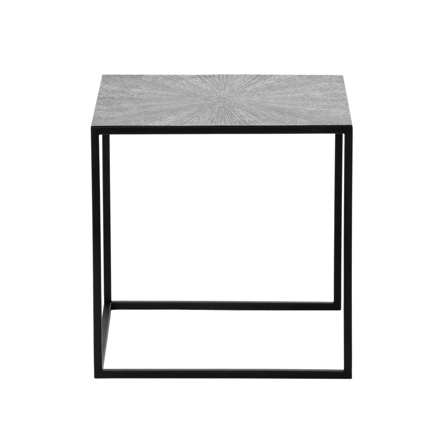 Sarjapöytä M&M Hira musta/hopea