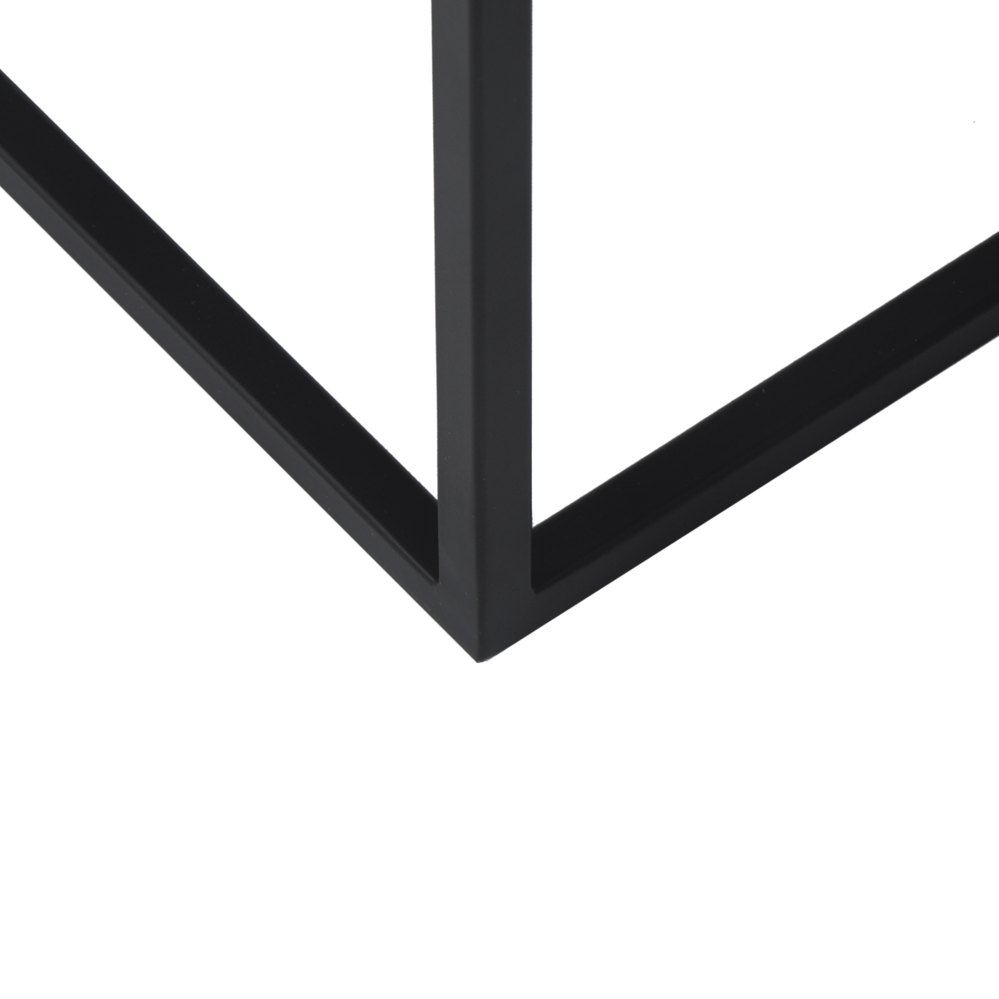 Sarjapöytä M&M Hira musta/hopea