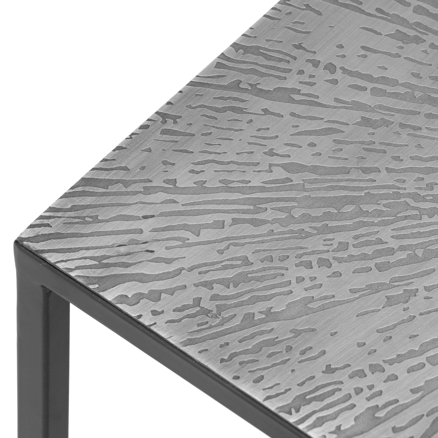 Sarjapöytä M&M Hira musta/hopea