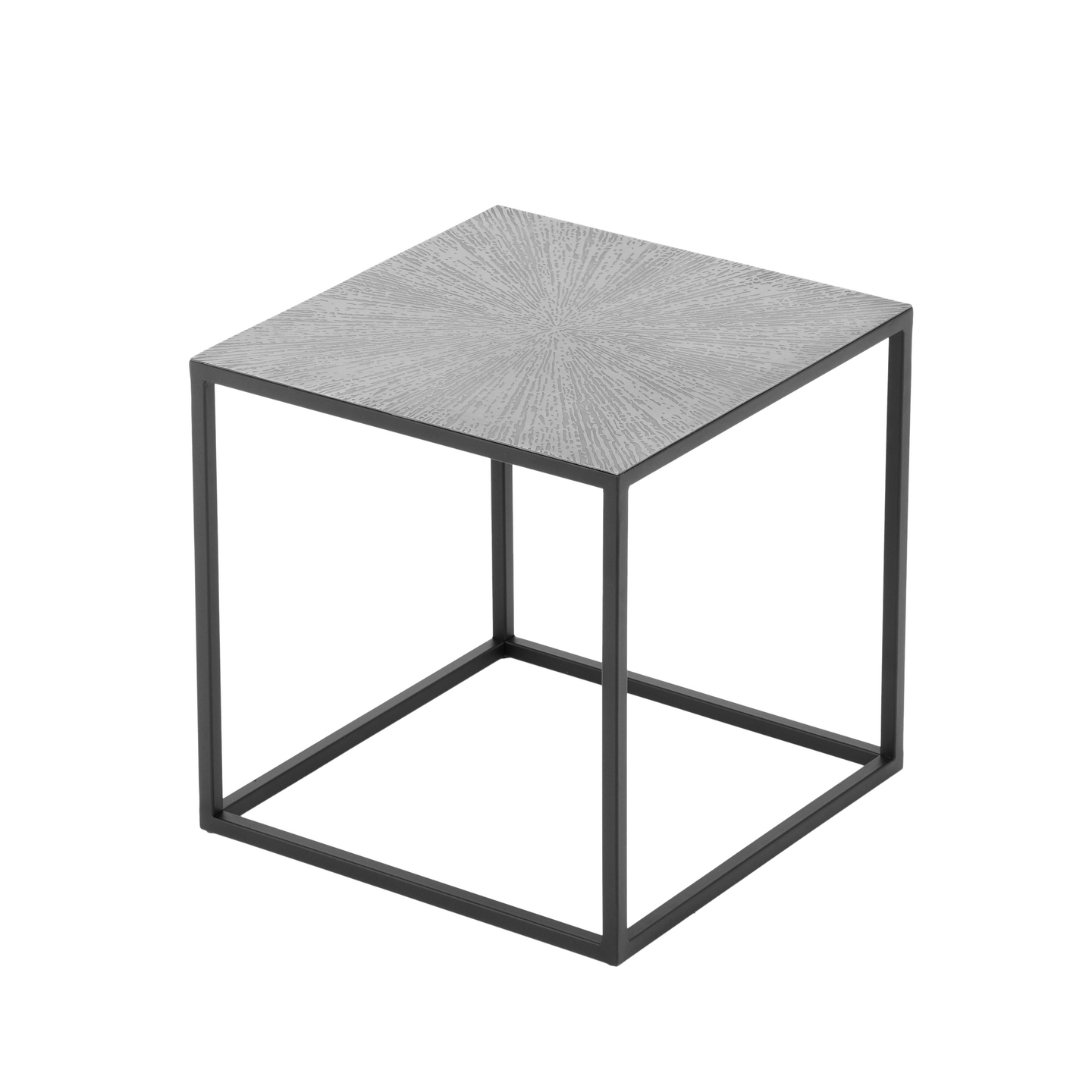 Sarjapöytä M&M Hira musta/hopea