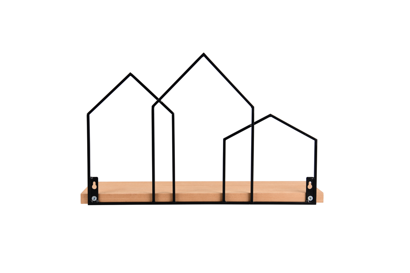 Hylly M&M Jelena puu/musta