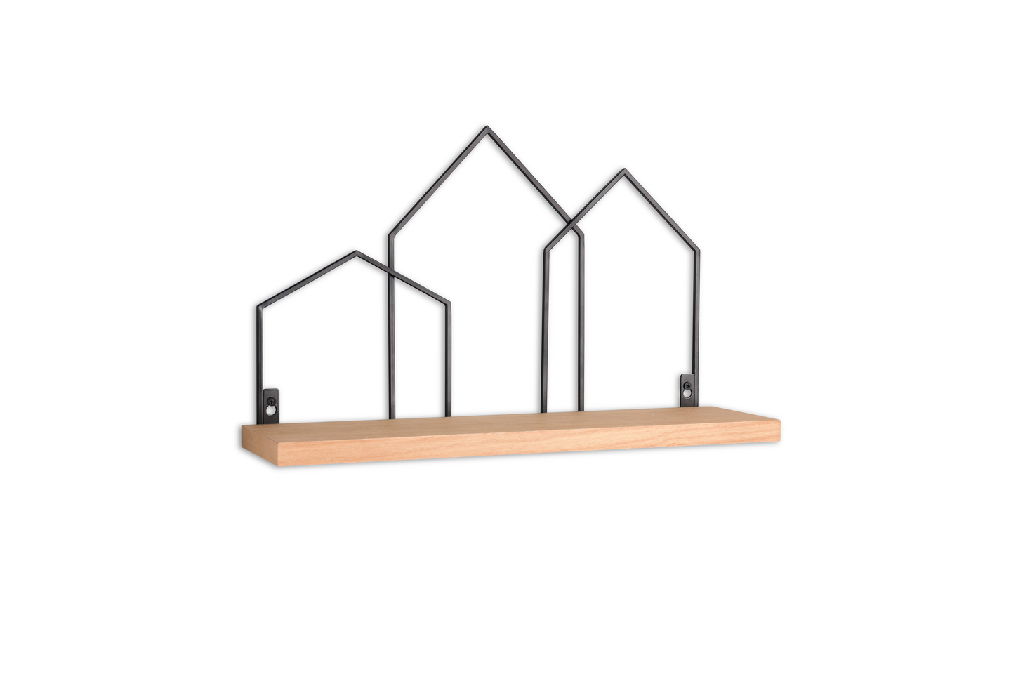 Hylly M&M Jelena puu/musta