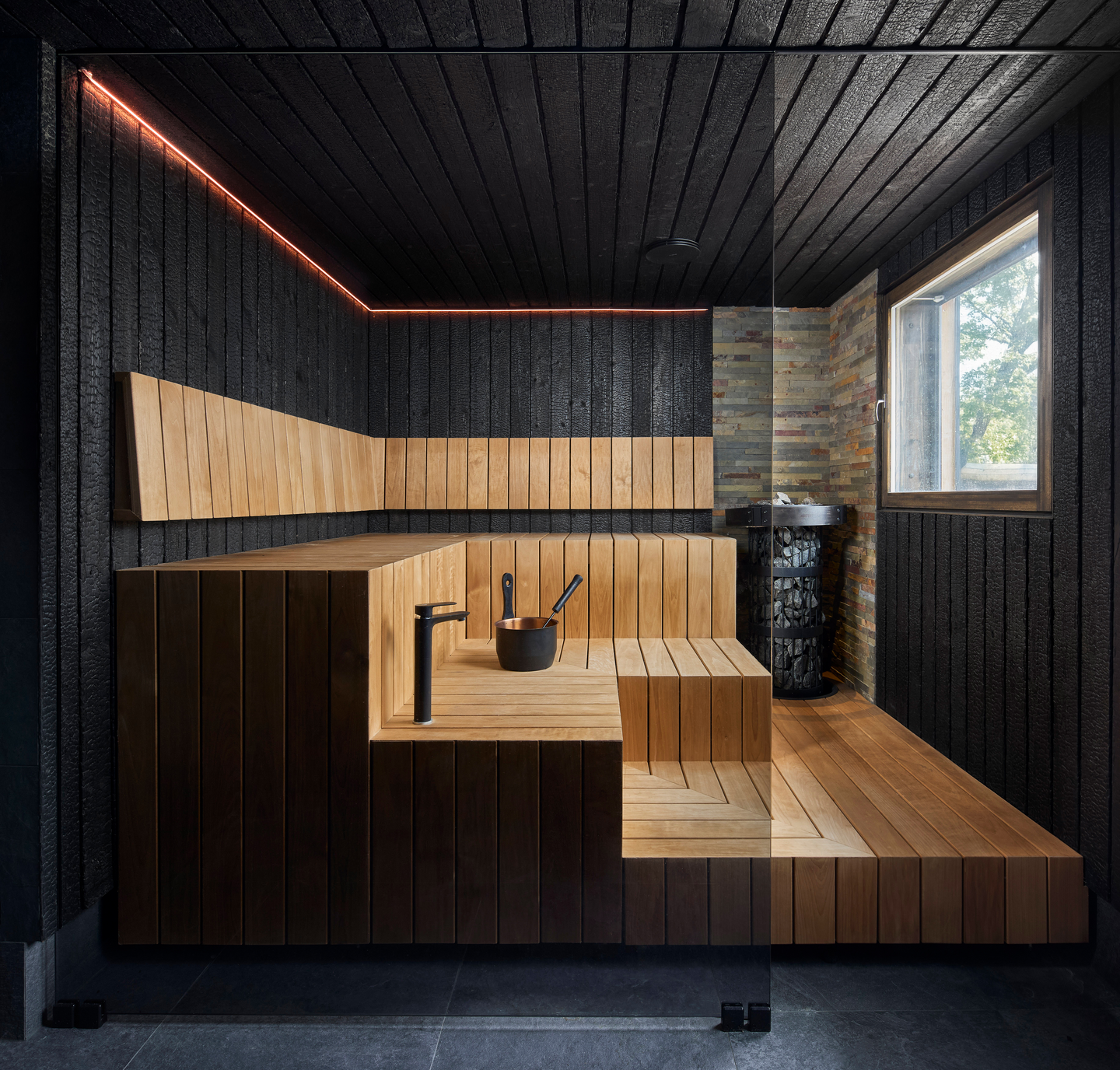 Sisustuspaneeli Hiil 22x145mm Kiertopuu® mänty sysi