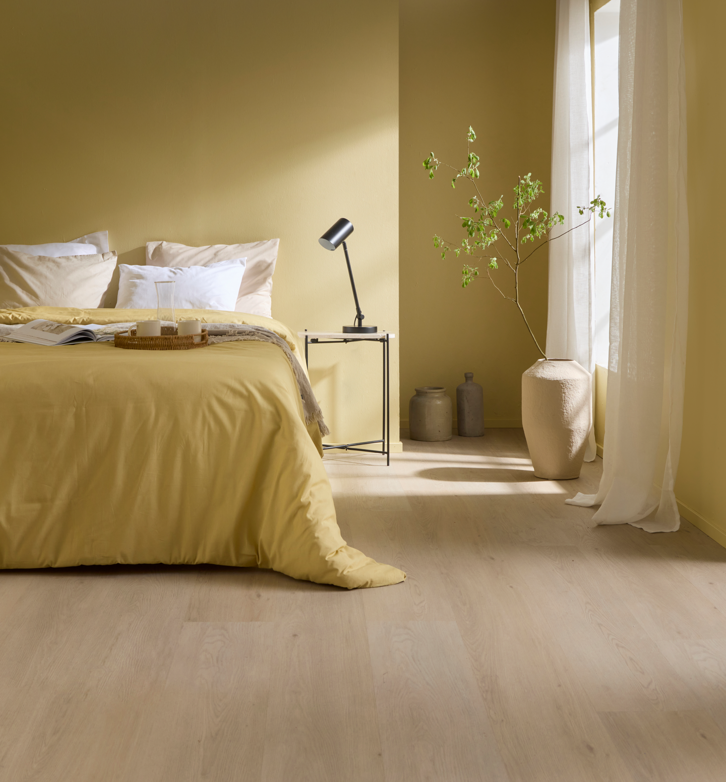 Vinyylikorkki Cello tammi creme 1235x230x10mm KL33 1,70m²