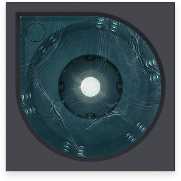 Ulkoporeallas Drop X harmaa