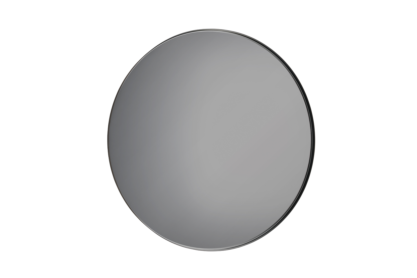 Peili M&M Britta 80cm musta harmaalla peililasilla