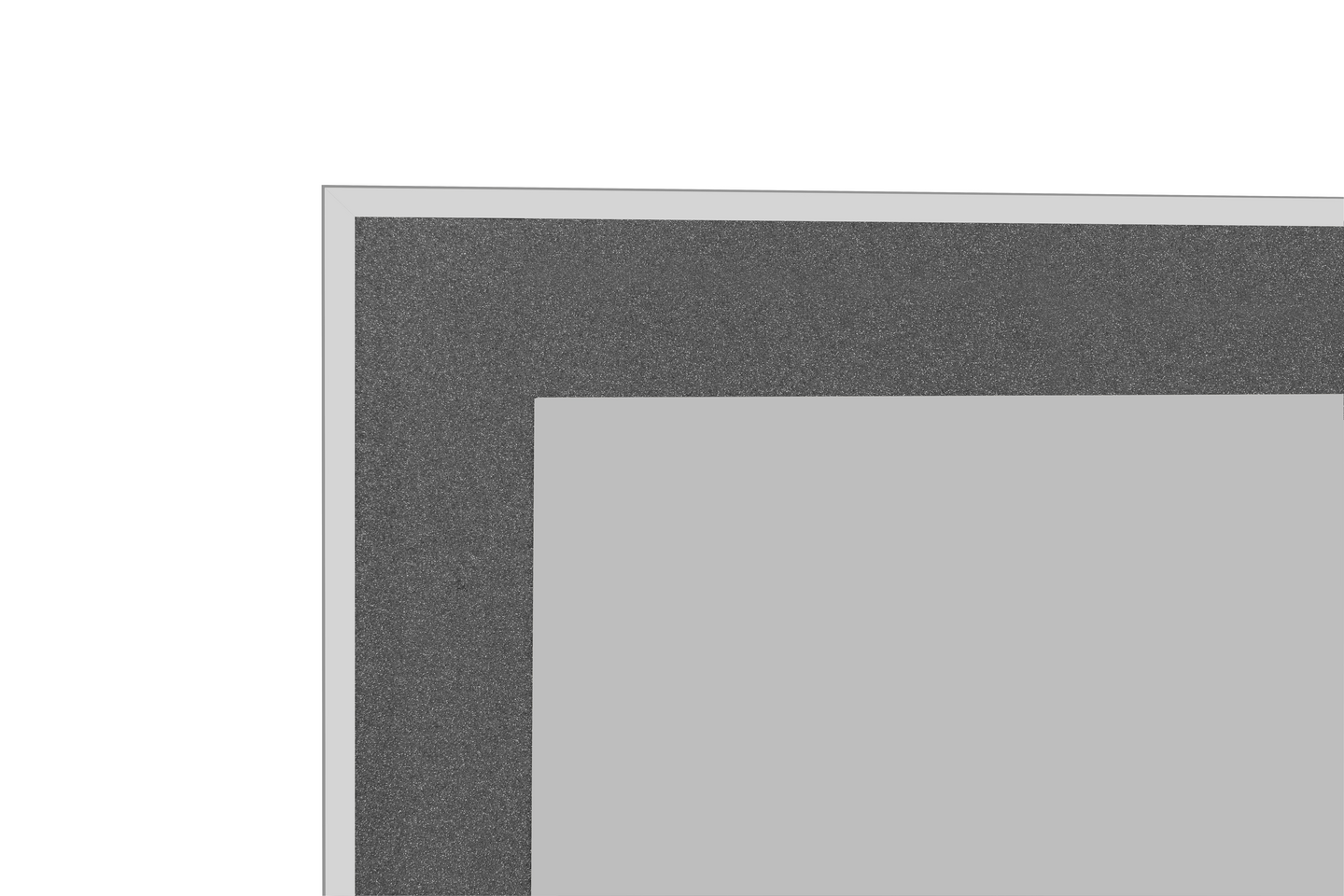 Peili M&M Alina 50x140cm musta glitter