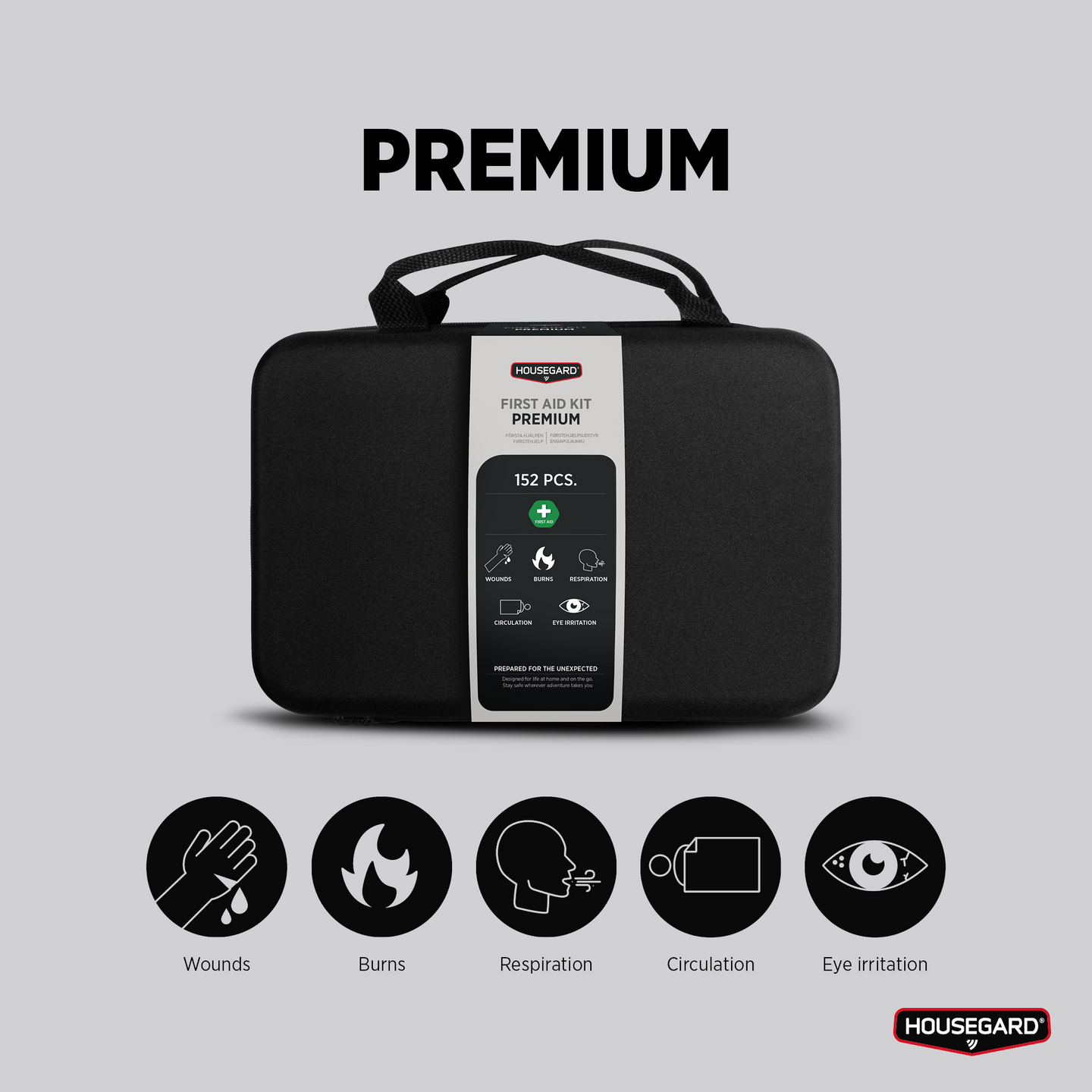 Ensiapulaukku Housegard Premium