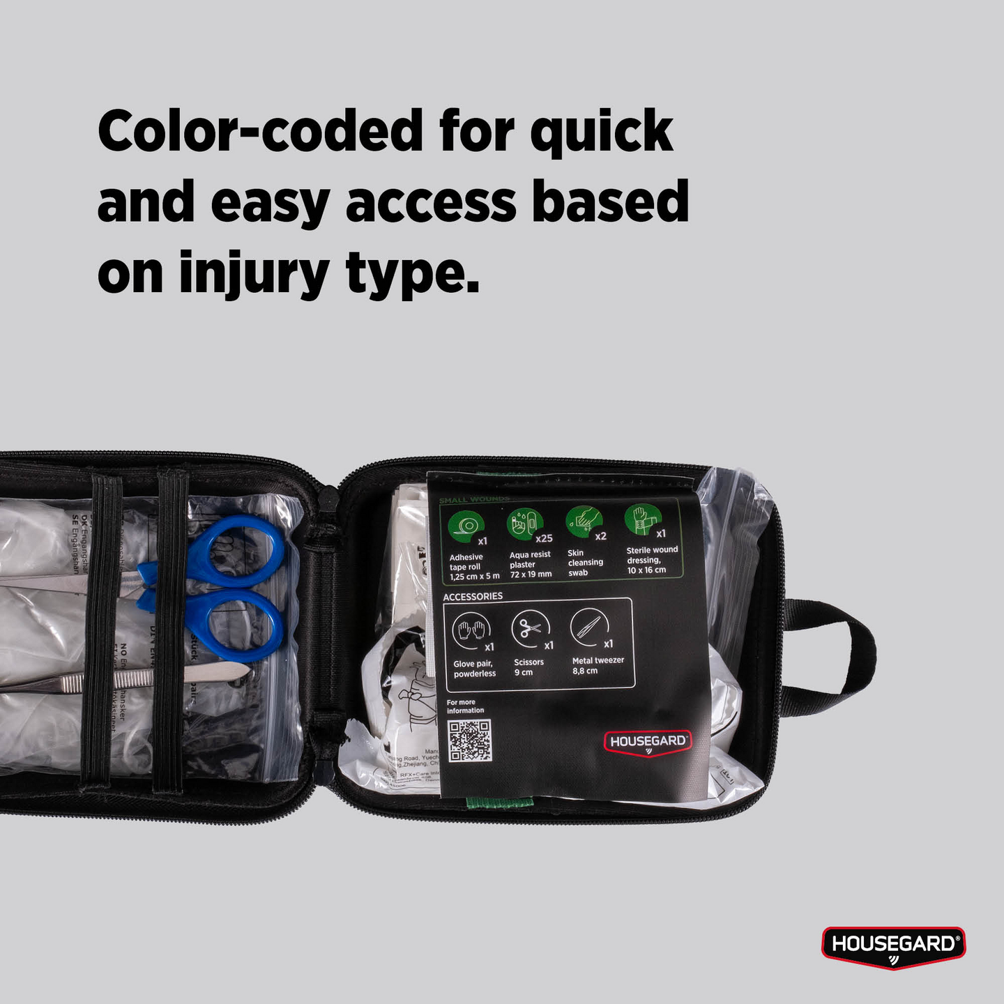 Ensiapulaukku Housegard Kompakti